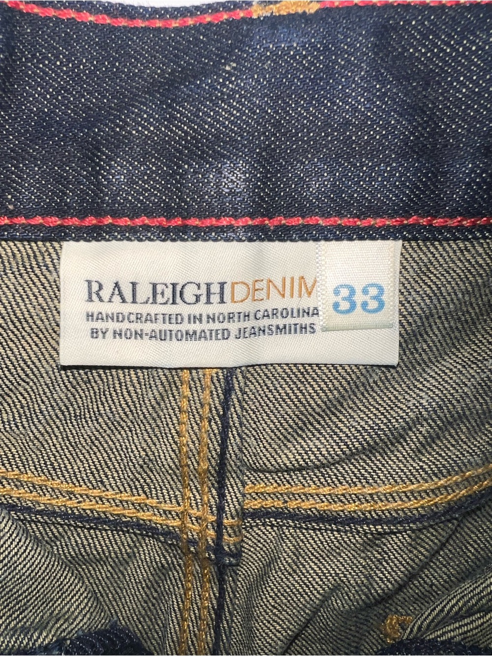 Men's Raleigh Denim Dark Indigo Graham Jeans - Picture 3 of 10